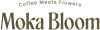 Logotipo Moka Bloom - Floristería y cafetería en Benidorm